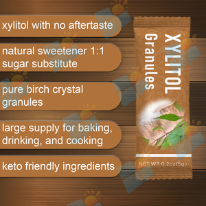 Sachets de poudre de <span class=keywords><strong>xylitol</strong></span> organique de qualité alimentaire de marque distributeur SUNI OEM/ODM poudre de <span class=keywords><strong>xylitol</strong></span> halal végétalien - Product Image 2