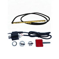 Préampli pour guitare acoustique ARTEC AGE-TN, système d'égalisation 4 bandes avec accordeur chromatique numérique et kit de micros piézo PP-607 pour pièces de guitare