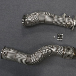 Tuyaux d'échappement haute performance M3 M4, tuyaux avant d'échappement pour BMW M3 M4 G80 G82 S58B30A 3.0T 2021-2024 - Product Image 1