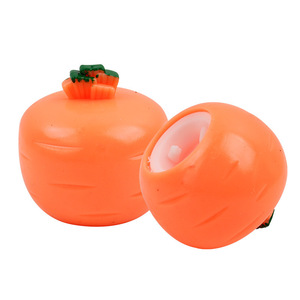 Juguete de Conejo Gigante de Zanahoria para Apretar, Juguete Antiestrés Suave de TPR para Niños y Adultos Unisex - Product Image 4