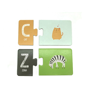Éducatifs <span class=keywords><strong>Match</strong></span>, Il <span class=keywords><strong>Jeu</strong></span> Jouet Carton Mini Assorti Orthographe Alphabet Lettre Mot Jigsaw Puzzle pour Les Enfants - Product Image 1