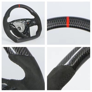 Volant sport à fond plat modifié avec plaque de direction pour <span class=keywords><strong>Tesla</strong></span> Modle S/<span class=keywords><strong>Tesla</strong></span> <span class=keywords><strong>Model</strong></span> <span class=keywords><strong>X</strong></span> - Product Image 3