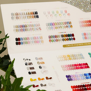 ZRKGEL Fournisseurs d'articles pour ongles : Collection complète de 260 vernis à ongles en gel, sans HEMA <span class=keywords><strong>ni</strong></span> TPO, compatible UV/LED, avec gel effet gelée, paillettes et œil de chat - Product Image 5