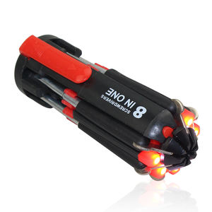Destornillador Multifuncional Portátil 8 en 1 al por Mayor con Linterna LED, Herramienta de Reparación Multiusos para Exteriores - Product Image 5