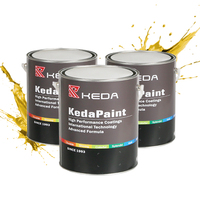 Peinture de finition automobile Keda, haute brillance, résistante aux UV, peinture acrylique 2K pour la réparation de carrosserie automobile, peinture en aérosol
