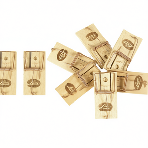 Trampas para Ratones de Madera, Paquete de 100, Trampa para Control de Plagas - Product Image 2