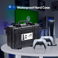 STARTRC GAMES OEM Étui pour équipement robuste, étanche IP67, stockage sécurisé pour PS5, insert en mousse adapté à une configuration complète