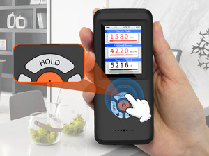 Détecteur <span class=keywords><strong>de</strong></span> rayonnement électromagnétique numérique rechargeable Aikesi Em-102, détecteur numérique LCD <span class=keywords><strong>EMF</strong></span> portable - Product Image 2