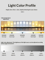 Miroir de salle de bain intelligent en gros, prix d'usine, miroir LED éclairé avec fonction anti-buée et 3 couleurs réglables pour meuble de salle de bain