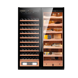 Raching Cs600 Double Doors Electronic Wine <b>Cooler</b> Cabinet Storage Cs600 Cigar Humidor - Product Image 6