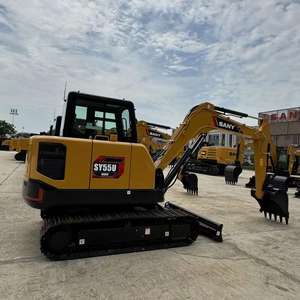 Miniexcavadora Sany SY55U de 5 Toneladas, Excavadora Hidráulica de Orugas a Precio Económico con Motor, Bomba y Caja de Cambios Esenciales - Product Image 5