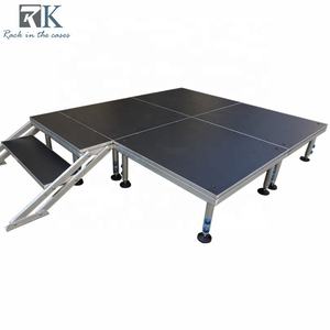 Escenarios Portátiles para Exteriores, Fácil Instalación, 1x1m, Estructura de Aluminio Móvil para Eventos y Conciertos - Product Image 1