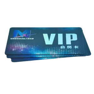 PVC laser foil printing VIP card/business card