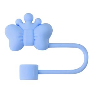 Nueva Tapa de Silicona para Pajita con Diseño de Corona, Protector de Pajita Reutilizable de Grado Alimenticio para Vasos de 10 mm, Accesorio Antipolvo para Bebidas - Product Image 5