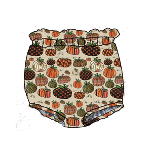 OEM Custom Print Breathable Plus Size Kids Halloween Baby <b>Girls</b> High Waist Bloomer <b>Shorts</b> - Product Image 3