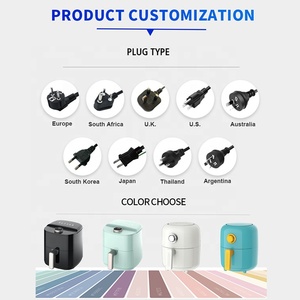 2024 mới nồi chiên điện bán buôn 3.5L Nồi chiên không khí kỹ thuật số khoai tây chiên freidora de Aire - Product Image 4