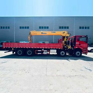 Camion lourd Shacman 8*4 16T avec grue montée, idéal pour les travaux d'ingénierie et le transport de marchandises lourdes - Product Image 6