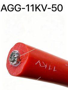 <span class=keywords><strong>AGG</strong></span> 11KV 50 Silikonkautschuk Hochspannungskabel 50mm² Verzinnter Kupferleiter Hochtemperaturkabel - Product Image 4