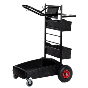 JH-Mech transporter facilement avec poignée réglable en acier enduit de poudre deux roues roulant <span class=keywords><strong>cheval</strong></span> selle chariot - Product Image 2