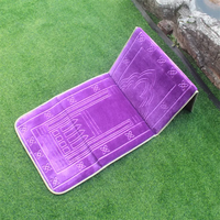 Tapis de prière musulman de voyage islamique de mode tapis de prière pliable avec dossier