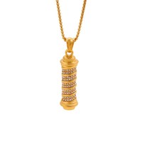 Collier de luxe pour couples en acier inoxydable, pendentif créatif hip-hop pour homme avec incrustations de diamants, idéal pour les soirées