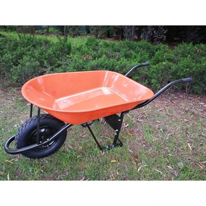 <span class=keywords><strong>Brouette</strong></span> motorisée industrielle de <span class=keywords><strong>4</strong></span>,5 pieds, outil agricole, pneu pneumatique renforcé, construction en acier et plastique, roue <span class=keywords><strong>4</strong></span>.00-8 - Product Image 2