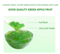U-PICK 3kg Green Apple Jam 16% Brix Fruit Puree Topping for Bubble Tea Cakes & Desserts