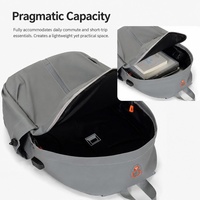 Mochila Impermeable para Portátil de 14 Pulgadas al por Mayor, con Tira Reflectante de Seguridad, Puerto de Carga USB, Bolsa Ligera