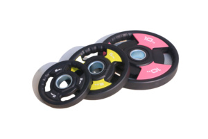 Toptan spor halter & PU yığını 10kg pembe ağırlık plakaları Set ücretsiz kaldırma için toptan aksesuar ağırlıkları ile Fitness ekipmanları - Product Image 3