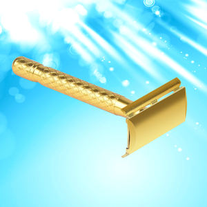 Hot Saling <span class=keywords><strong>Vintage</strong></span> Hommes <span class=keywords><strong>Double</strong></span> Bord Lames Rasage Poignée En Métal Sécurité Manuel Rasoir - Product Image 2