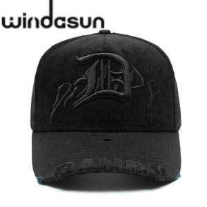 Gorra de Béisbol 2025 con Bordado de Sakura y Pedrería, Ajustable, Estilo Urbano, Hip Hop, Flor de Cerezo, Negra y Rosa - Product Image 5