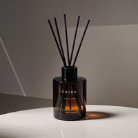 Ensemble diffuseur de parfum à bâtonnets sous marque privée avec boîte, conçu pour les marques de parfums personnalisées, offrant une diffusion de parfum stable