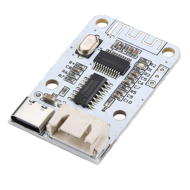 DC 5V BT Amplifier Board 3W+3W 2.0 Channel HiFi Stereo PAM8403 Type-C Interface Mini Digital Amplifier Module