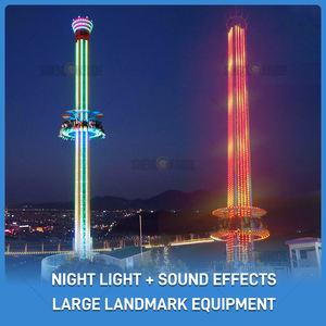 Parque de atracciones al aire libre proveedor global de China paseos Torre giratoria para la venta - Product Image 2
