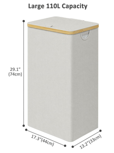 Factory Custom Large Laundry Bag <b>Foldable</b> Clothes Dirty Canvas Collapsible Laundry <b>Basket</b> Storage <b>Baskets</b> Bins - Product Image 6