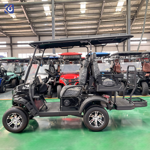 Voiturette de golf électrique 4 places CAMP de haute qualité, batterie lithium 72V, quatre roues, homologuée pour la route, idéale pour les communautés résidentielles - Product Image 4
