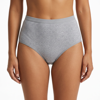 OEM ODM Culottes pour femmes en coton taille haute, grandes tailles, couvrantes, effet ventre plat et remonte-fesses, respirantes, vente en gros