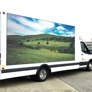 High Brightness LED Marketing Mobile Outdoor Truck Mounted LED Display Screen for Bus Vehicle