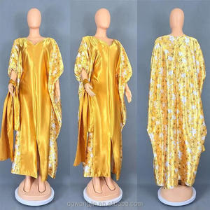 Vestido Musulmán Modesto para Ramadán, Estilo Africano, Abaya, Tallas Grandes, Largo, Formal, con Estampados, Kaftán de Moda - Product Image 3
