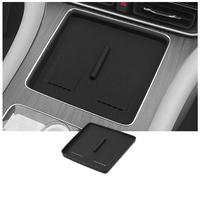 Coussins de chargeur de console centrale dans la voiture universels pour AITO M9 siège arrière téléphone portable charge sécurité sans fil silicone couverture WEN JIE M9