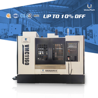 Fraiseuse verticale CNC 4 axes avec broche BT40, commande Fanuc, changeur d'outils automatique, broche simple
