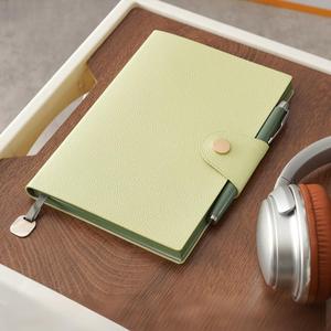 Carnet en cuir à motifs litchi de qualité supérieure-Journal personnalisé avec texte personnalisé, <span class=keywords><strong>lettre</strong></span> de haute qualité, cadeau de bureau de luxe - Product Image 6
