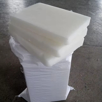 Prix d'usine – Bloc de cire de paraffine Kunlun entièrement raffinée et semi-raffinée pour la fabrication de bougies solides 52/54/56/58/60/62/64