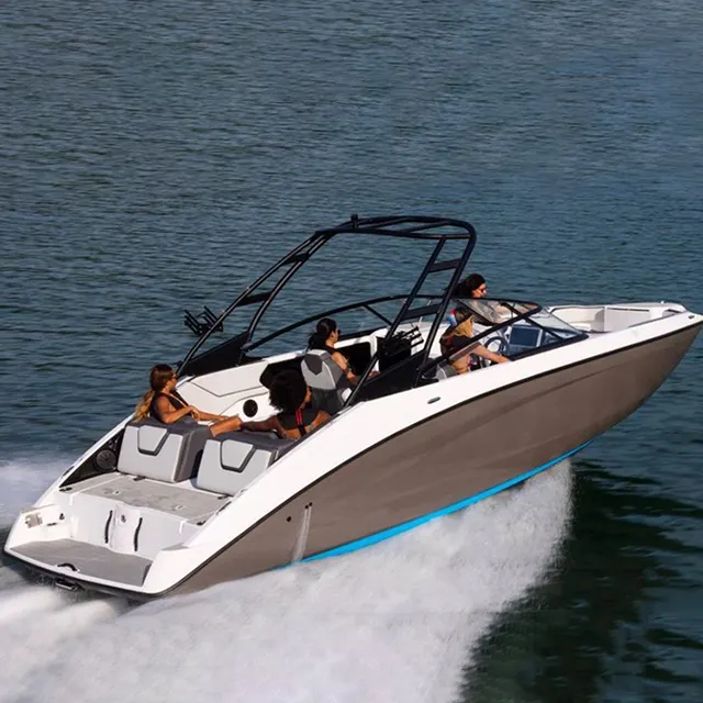 Kinocean vendita calda 11m barche e navi in alluminio Kayak da pesca jet ski barca a motore in vendita