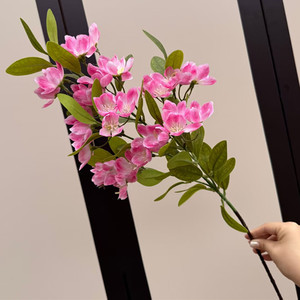 Branche de fleur artificielle Myrte commun (Myrte de Chine) à 36 têtes, fausse fleur de groseille à maquereau pour décoration florale de mariage, fête, maison et hôtel - Product Image 4