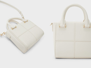 Borsa a tracolla trapuntata da donna con Design semplice piccola borsa quadrata - Product Image 2