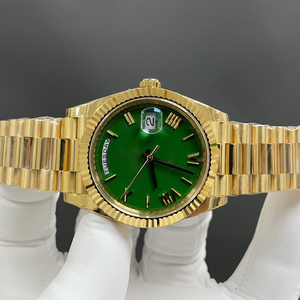 Montre squelette pour homme de luxe 2025 en acier inoxydable, mouvement automatique, résistante à l'eau avec fonction luminescente, cadran de 41 mm - Product Image 4