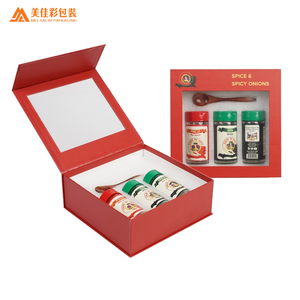 Pvc clear Transparent Window Red Rigid Cardboard Magnetic Gift <b>Box</b> with clear Window Lid - Product Image 1