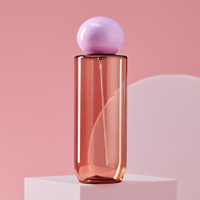 Flacon pulvérisateur de parfum de luxe de 100 à 150 ml, huile pour le corps, parfum pour les cheveux, vaporisateur fin, flacon cosmétique en plastique PET avec bouchons à dôme
