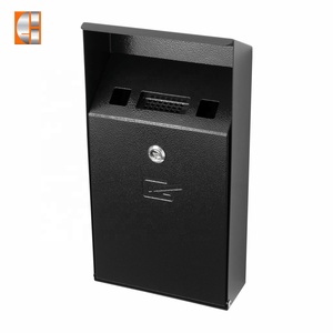 Poubelle murale minimaliste moderne pour fumeurs personnels, récipient pour mégots de cigarettes, pour l'extérieur, poubelle pour cigarettes - Product Image 1